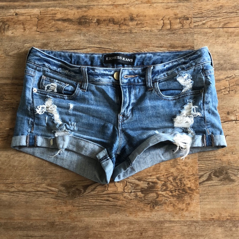 Express Relaxed Fit Shorts
